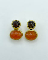 Vaubel Designs Tiny 2 Stone Drop Earrings