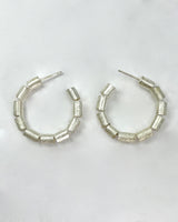 Biba Schutz Large Semented Hoops Earrings