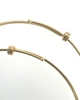 Carla Caruso Round Dainty Hoops