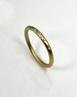 Carla Caruso Round 14kt Gold Bands