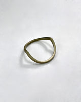 Carla Caruso White Gold Flight Ring