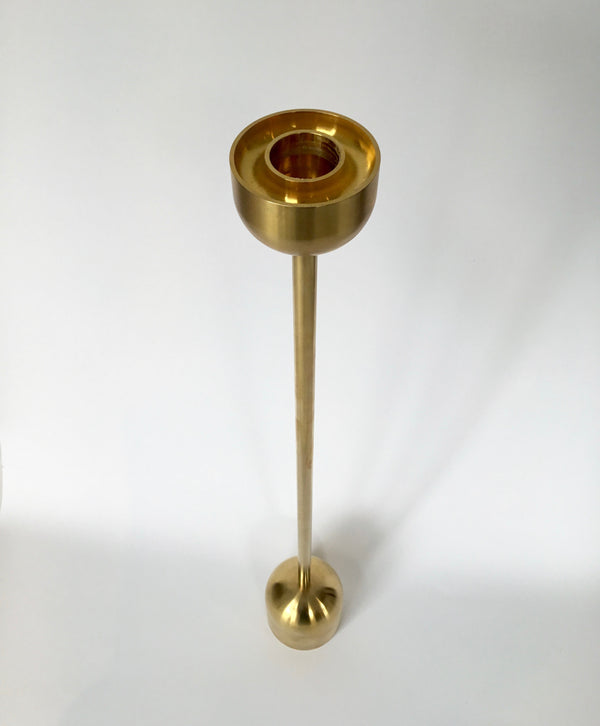 Fort Standard Brass Candlestick / Large Dome