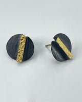 Heather Guidero Small Carved Oval Platform Earrings