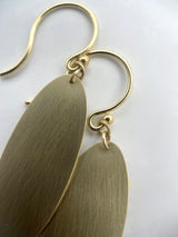 Carla Caruso Solid Ovalong Earrings