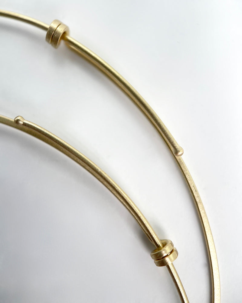 Carla Caruso Round Dainty Hoops