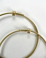 Carla Caruso Round Dainty Hoops