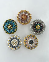 Miguel Ases Medium Button Earrings