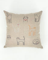 Square Linen Pillows