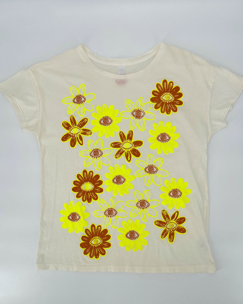 Yellow Day's Eyes Vintage T-Shirts
