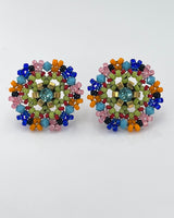 Miguel Ases Small Button Earrings