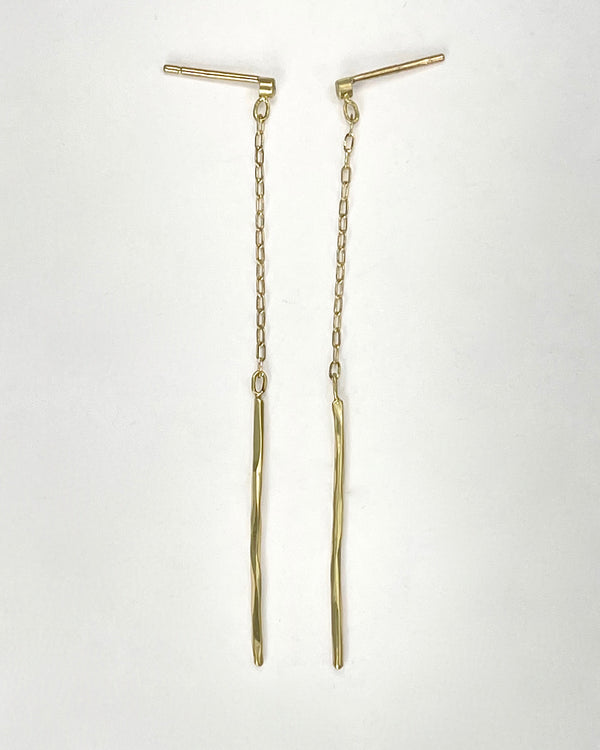 Sarah Mcguire Diamond Whip Earrings