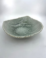 Coral Blue Large Bowl