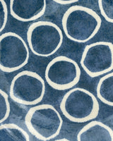 Rustic White Circles  11" Plate