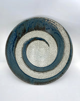 Blue Swirl 9 3/4" Serving Bowl