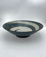Blue Swirl 9 3/4" Serving Bowl