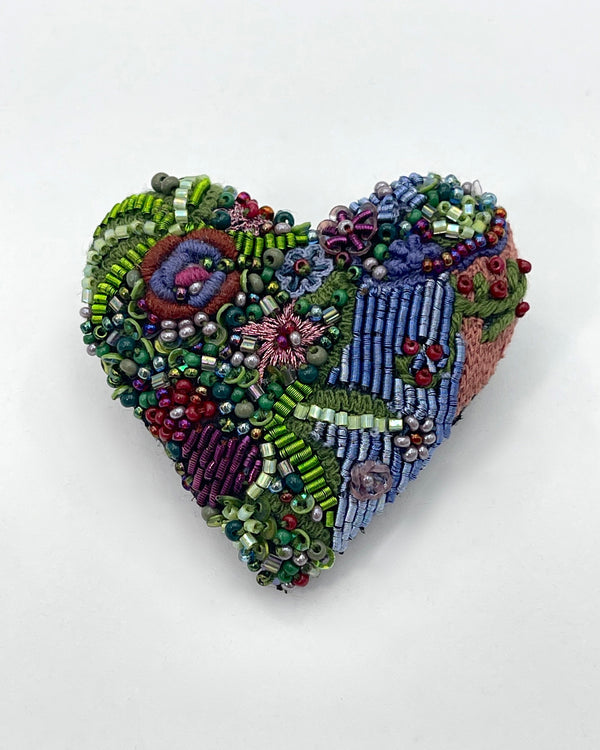 Blooming Heart Brooch